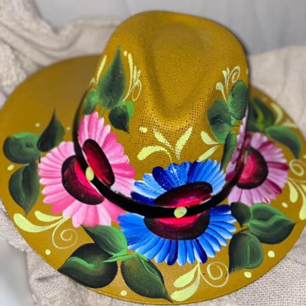 Hand painted Sombrero